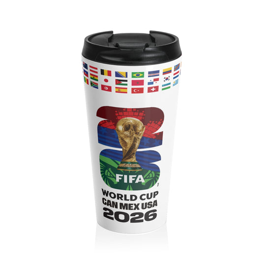 FIFA World Cup 2026 Tumbler - Soccer Fan Travel Mug, We Are 26