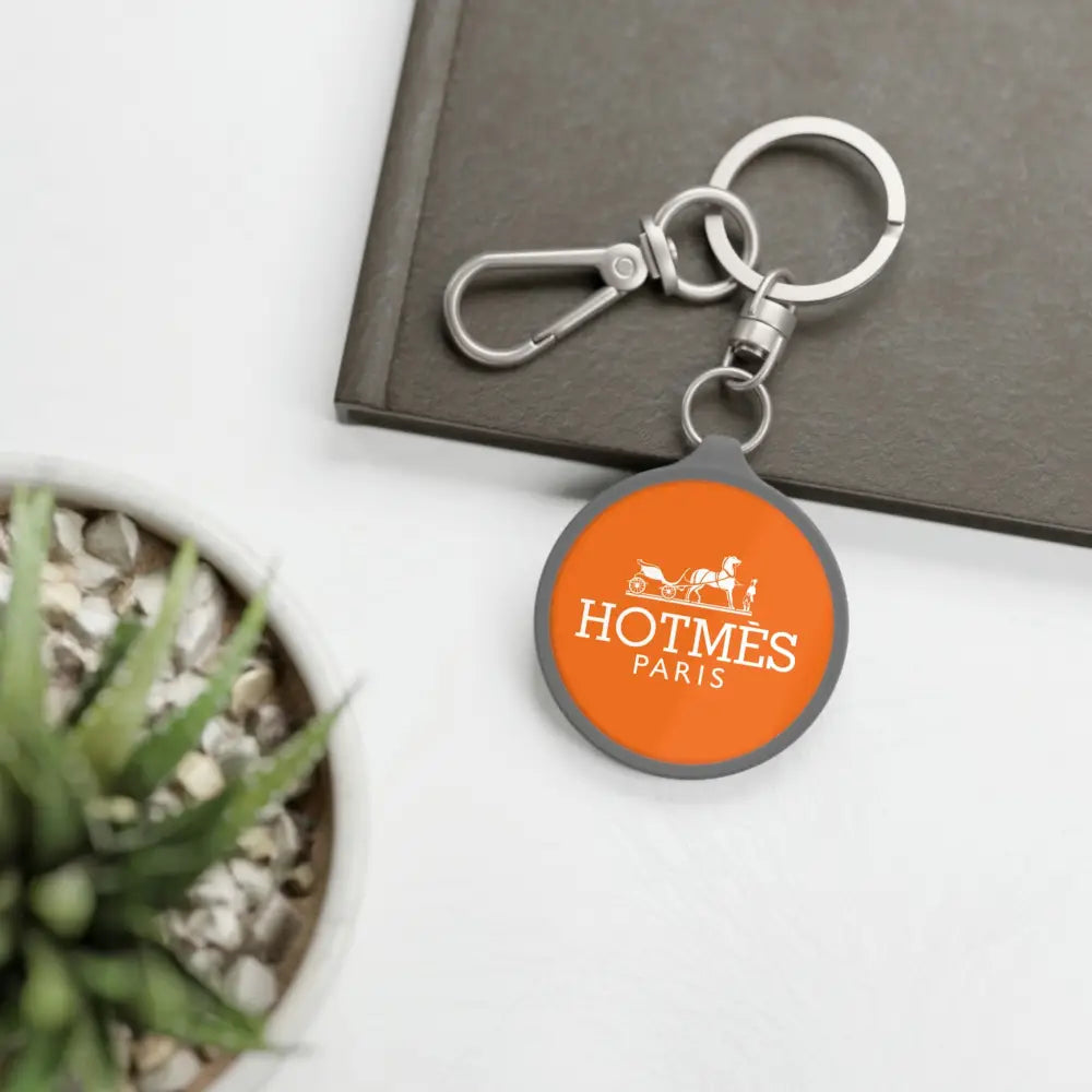 Hotmes Paris Keyring Tag - One size / Grey - Accessories
