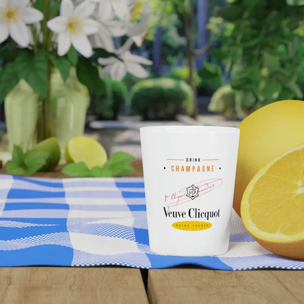 Veuve Clicquot Champagne - Shot Glass - 1.9oz / White - Mug