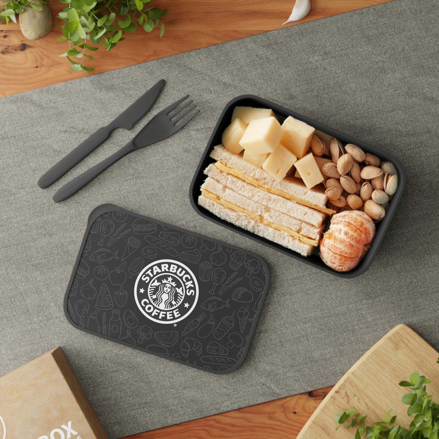 Starbucks Special Bento Box with Free Band and Utensils