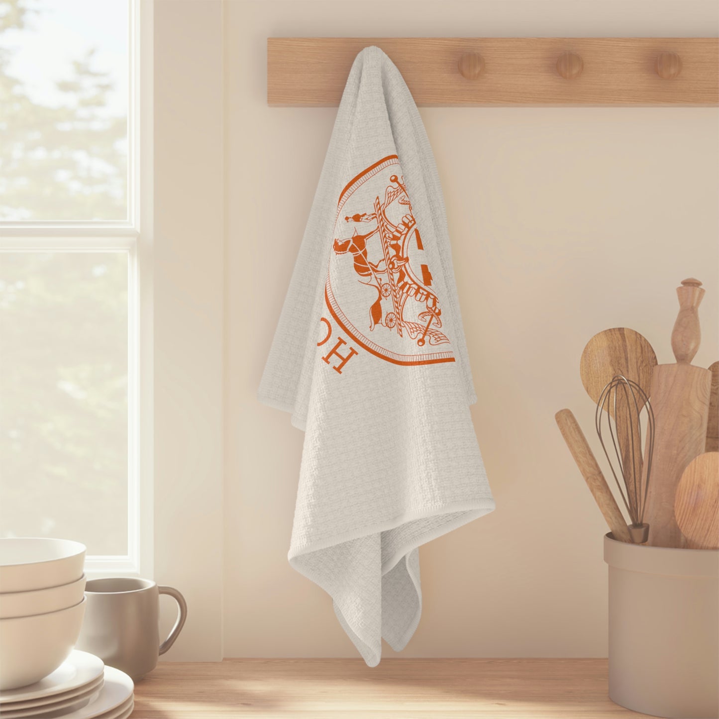 Hotmes Paris Logo H Towel