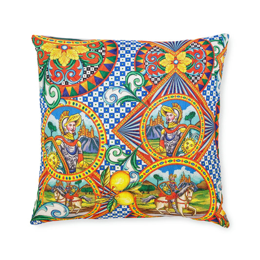 Dolce & Gabbana Inspired Pillow | Luxury Designer Cushion Cover