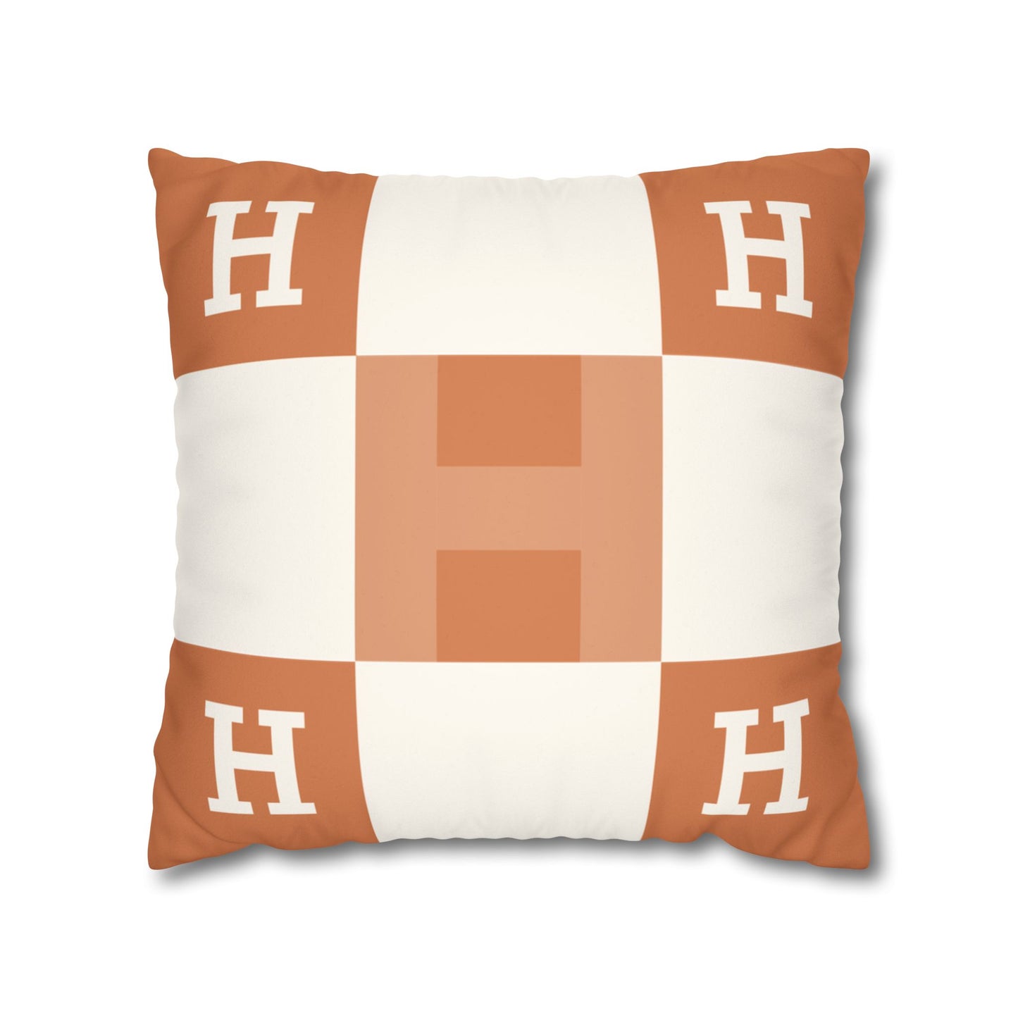 Hermès Avalon Inspired Pillowcase – Luxury Faux Suede Throw Pillow Cover