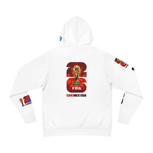 FIFA World Cup 2026 Hoodie - Can Mex USA Official Graphic Pullover Sweatshirt, Soccer Fan Gift, All-Over Print World Cup Merch
