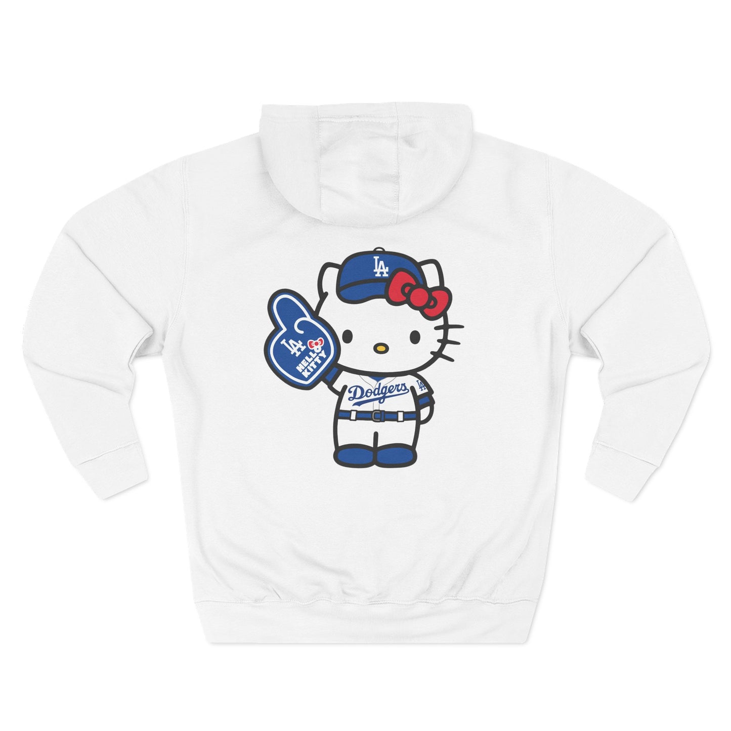 Hello Kitty Hoddie Night LA Dodgers Sweatshirt