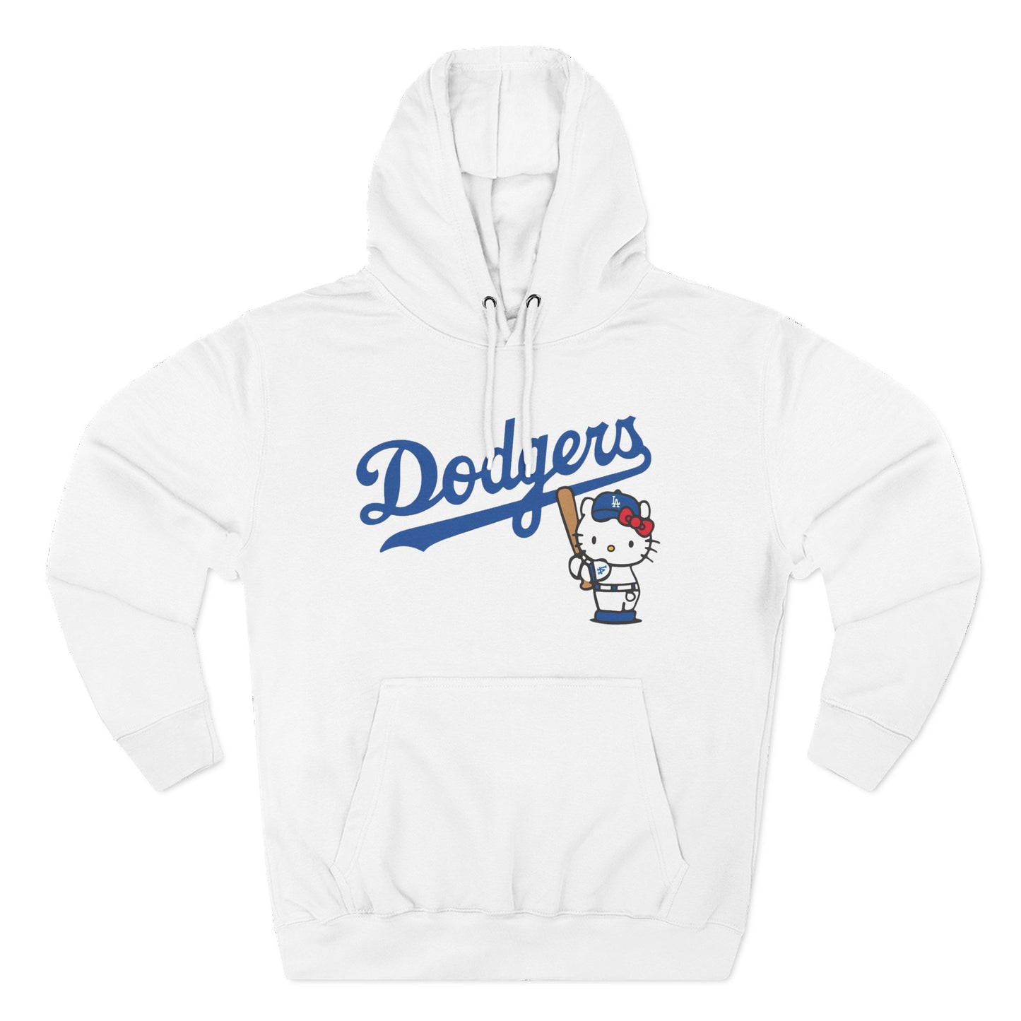 Hello Kitty Hoddie Night LA Dodgers Sweatshirt