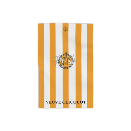 Veuve Clicquot Inspired Beach Towel | Luxury Pool & Travel Towel