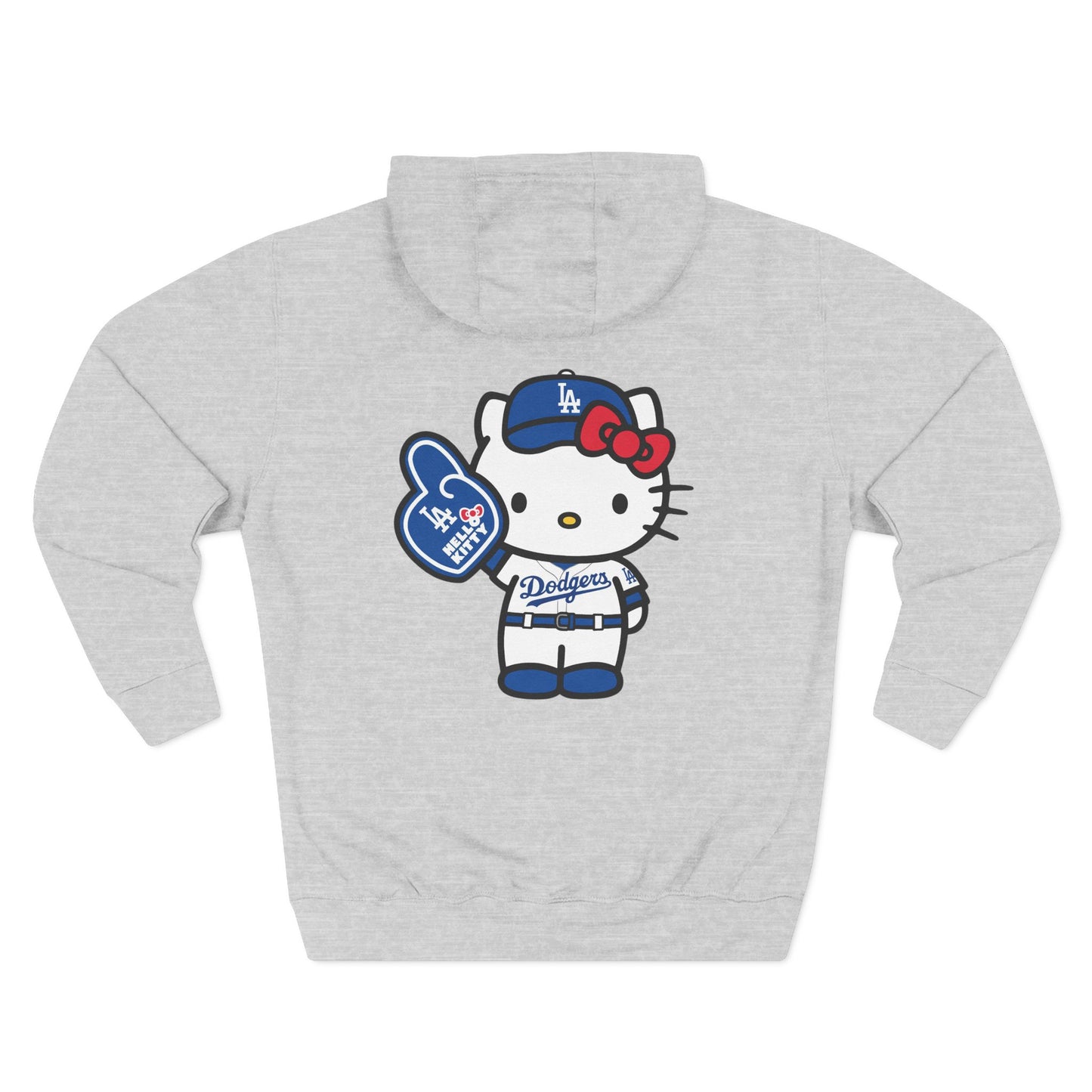 Hello Kitty Hoddie Night LA Dodgers Sweatshirt