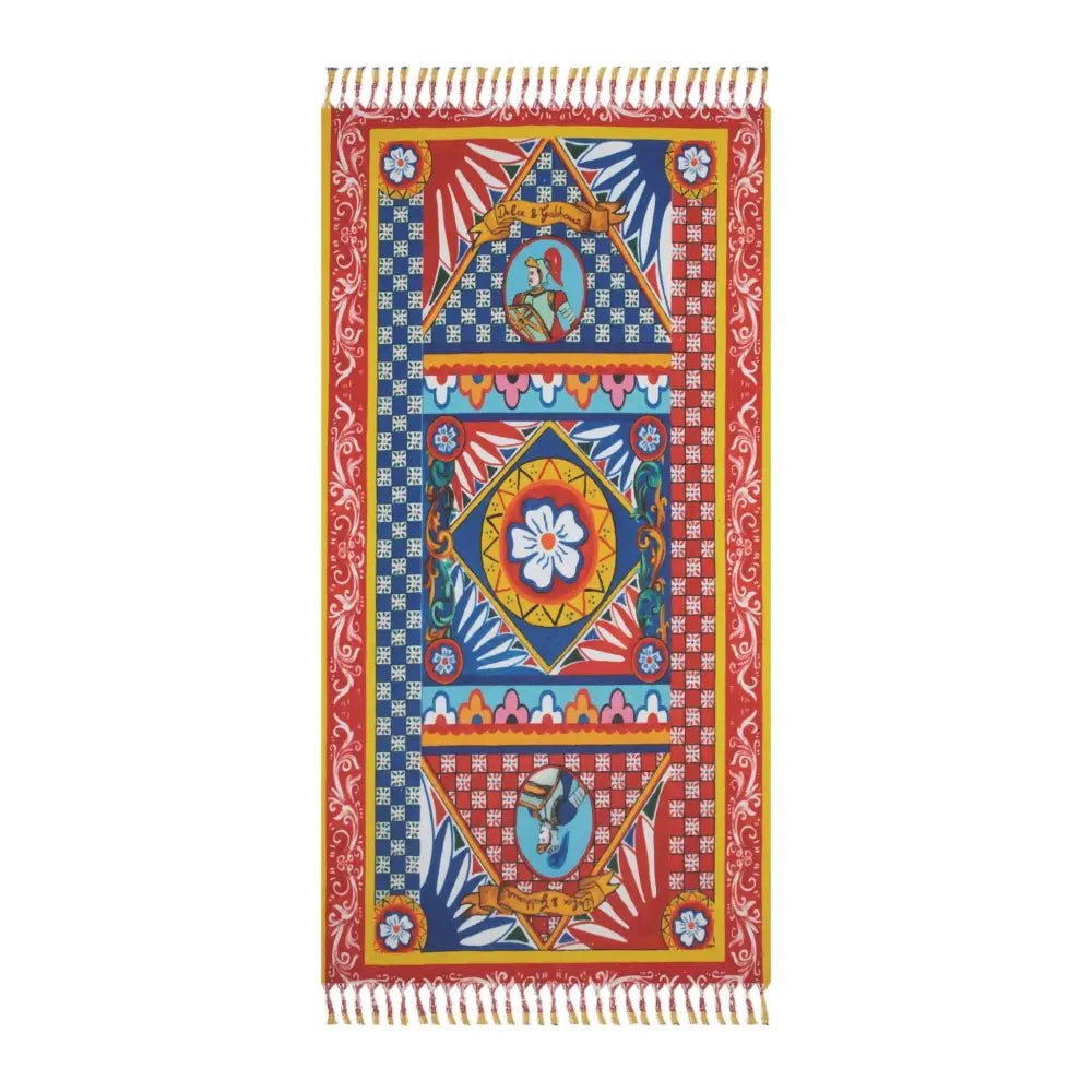 Dolce & Gabbana Boho Beach Cloth - 38’’ × 81’’ / Polyester - Home Decor