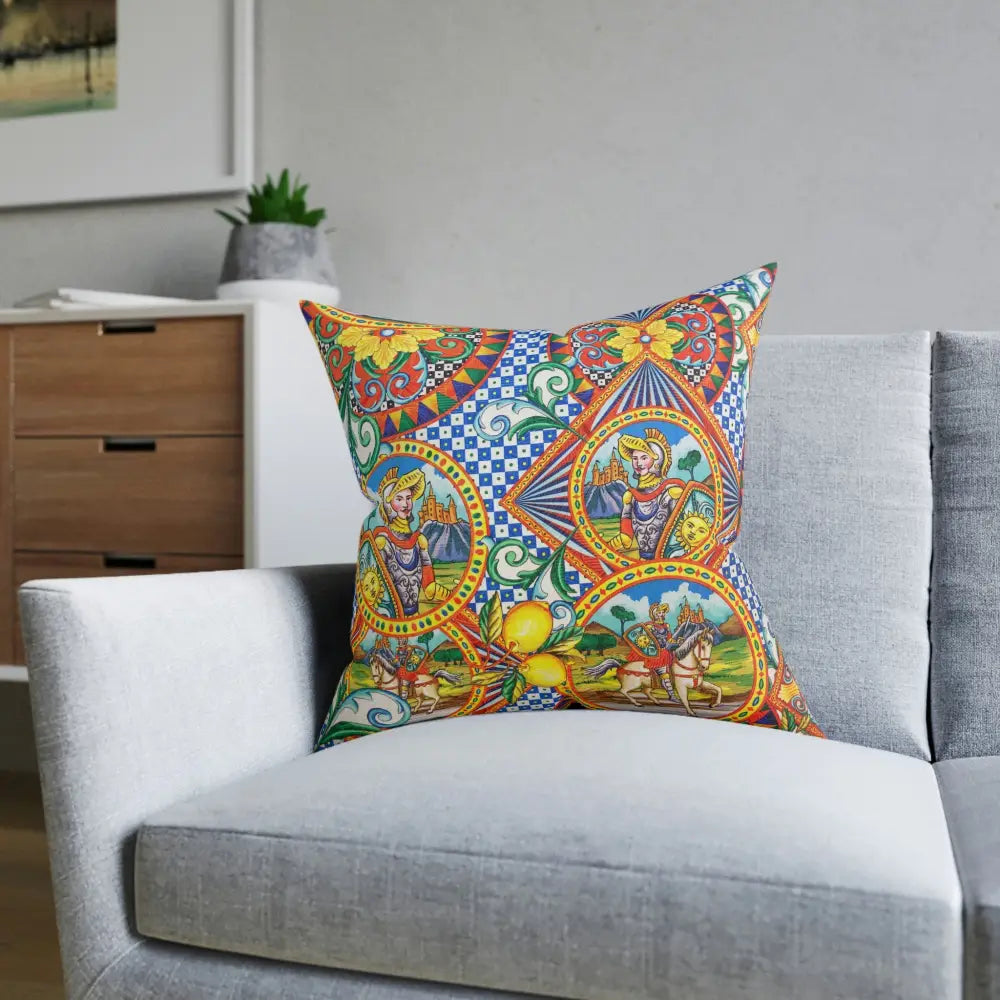 Dolce & Gabbana Inspired Pillow | Luxury Designer Cushion Cover - Home Decor