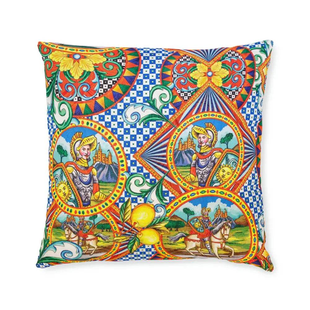 Dolce & Gabbana Inspired Pillow | Luxury Designer Cushion Cover - Home Decor