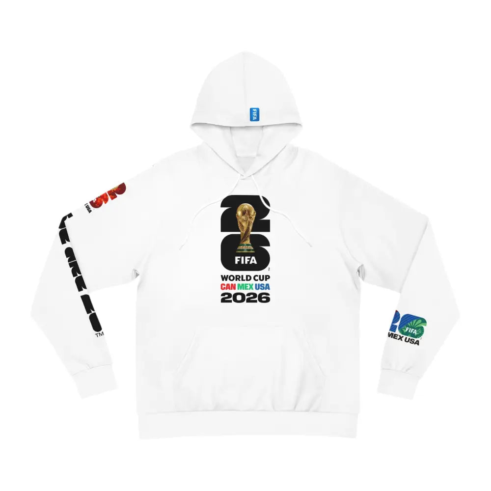 FIFA World Cup 2026 Hoodie | CAN MEX USA All-Over Print - S / Seam thread color automatically matched to design - All
