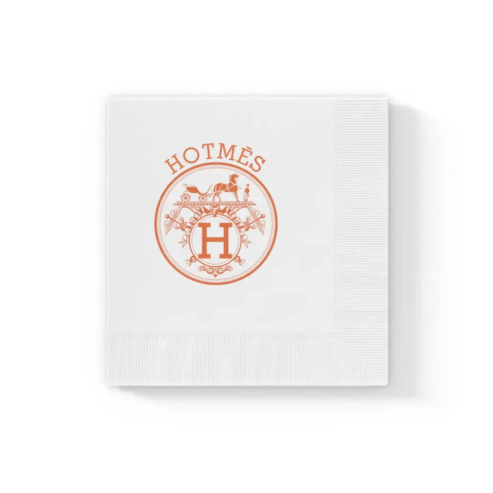 HOTMES H NAPKIN - 4.8’’ x 4.8’’ / White / 100 pcs - Home Decor