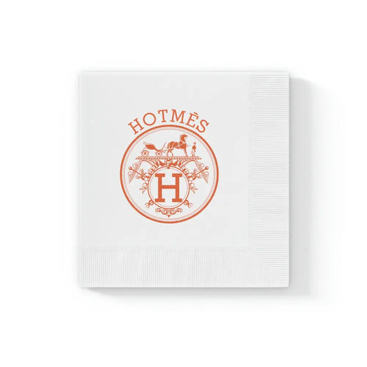 HOTMES H NAPKIN - 6.5’’ x 6.5’’ / White / 50 pcs - Home Decor
