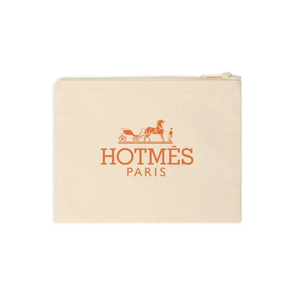 Hotmes Paris - Cotton Zipper Pouch - 8.3’’ × 7.8’’ - Bags