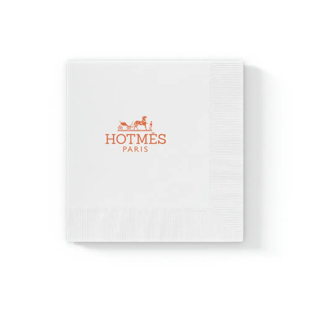 Hotmes Paris New Year Napkins - 50pcs / 100pcs - 4.8’’ x 4.8’’ / White / 50 pcs - Home Decor
