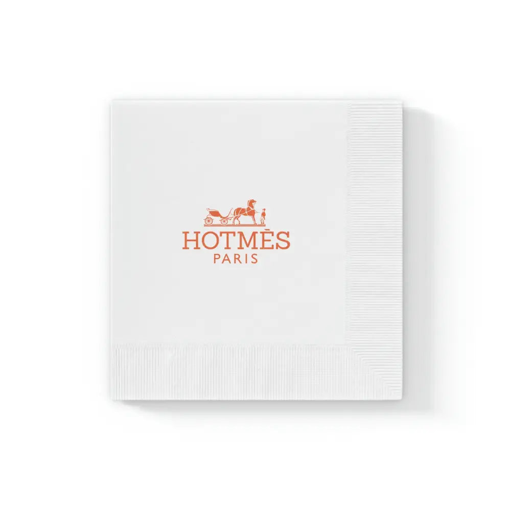 Hotmes Paris New Year Napkins - 50pcs / 100pcs - 6.5’’ x 6.5’’ / White / 50 pcs - Home Decor