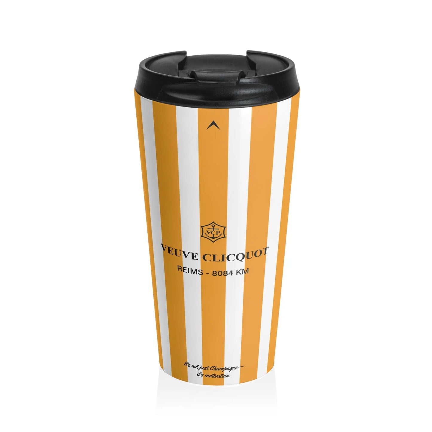 Veuve Clicquot Travel Mug | Insulated Stainless Steel Tumbler