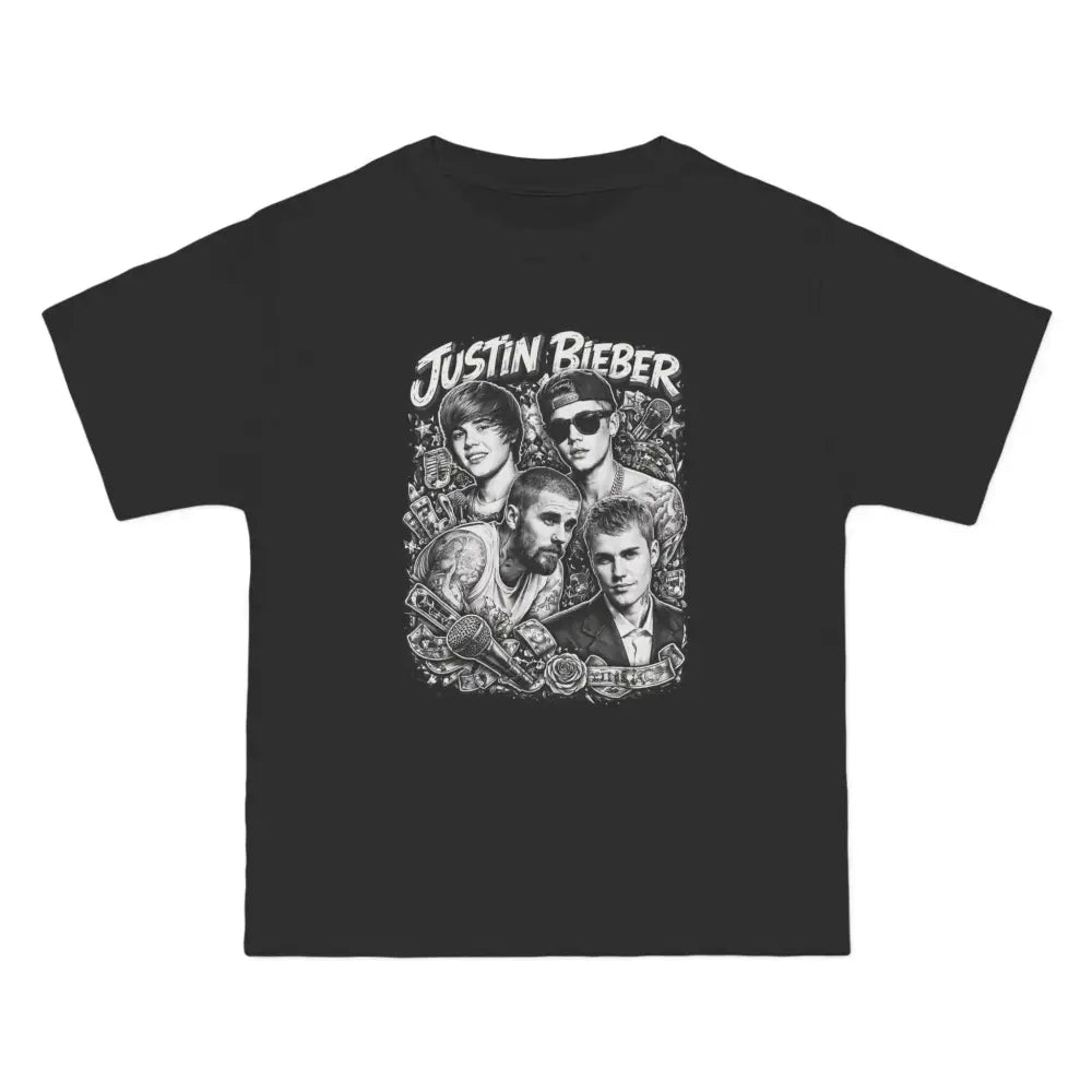 Justin Bieber Coachella Vintage Logo T-Shirt - Black / S / The Justin B - T-Shirt