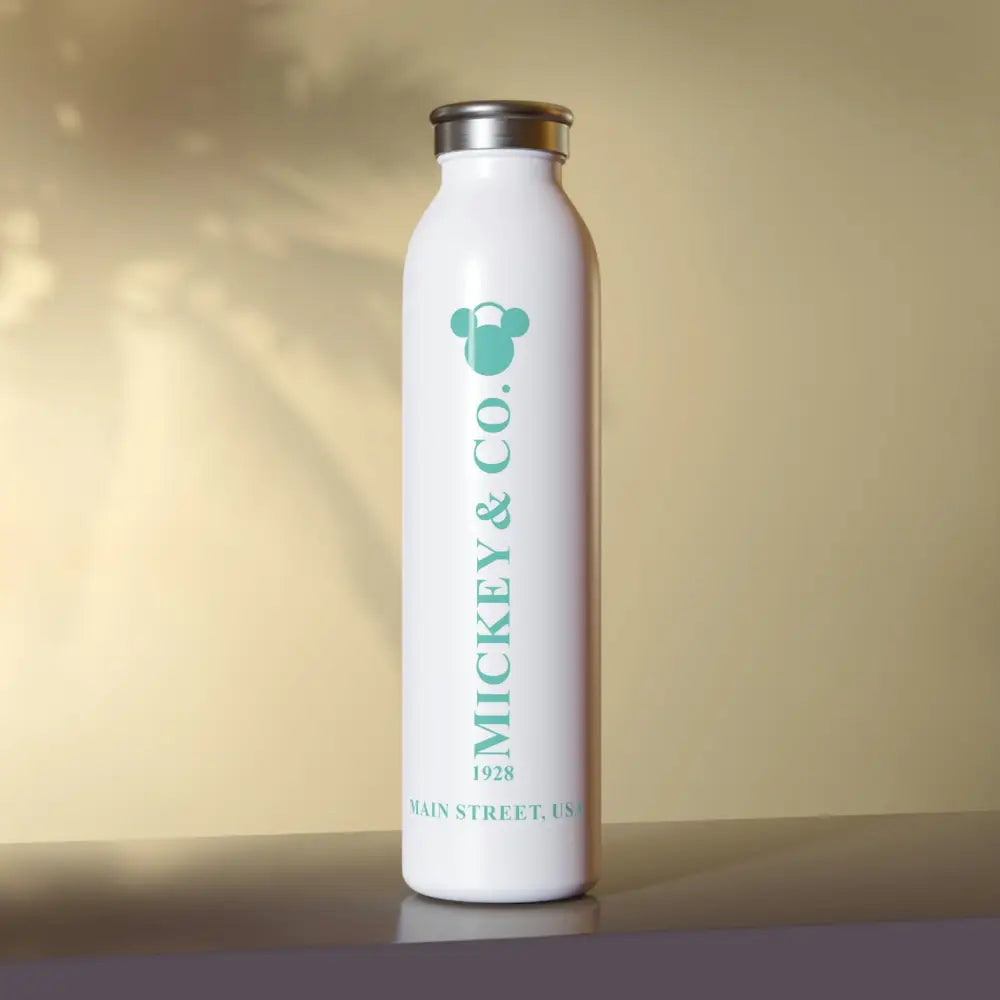 Mickey & Co. Aesthetic Slim Water Bottle - 20oz / White - Mug