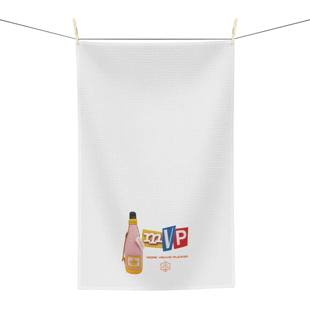 MVP More Veuve Please Tea Towel - 16’’ × 25’’ - Home Decor