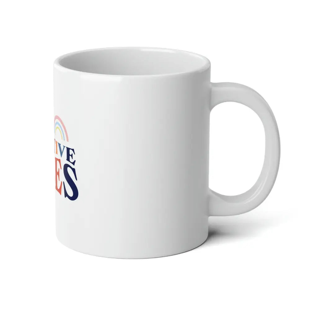 New Year Mug - Positive Vibes - 20oz / White - Mug