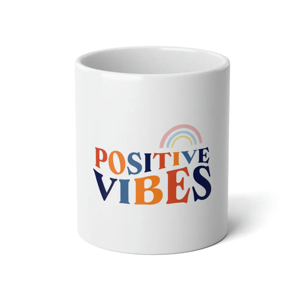 New Year Mug - Positive Vibes - 20oz / White - Mug