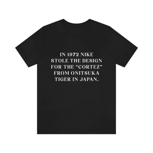 Nike Stole Cortez Tee - Black / S - T-Shirt
