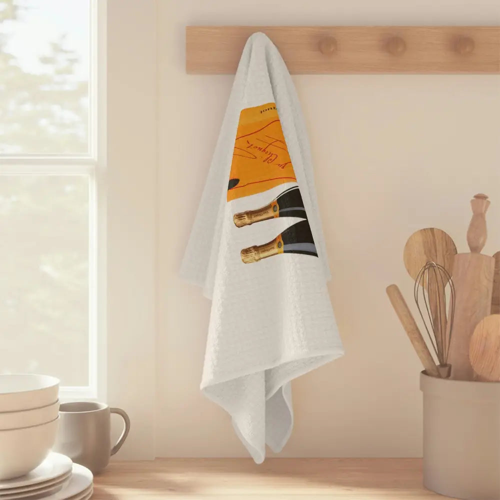 Pour Decisions Veuve Tea Towel - 16’’ × 25’’ - Home Decor
