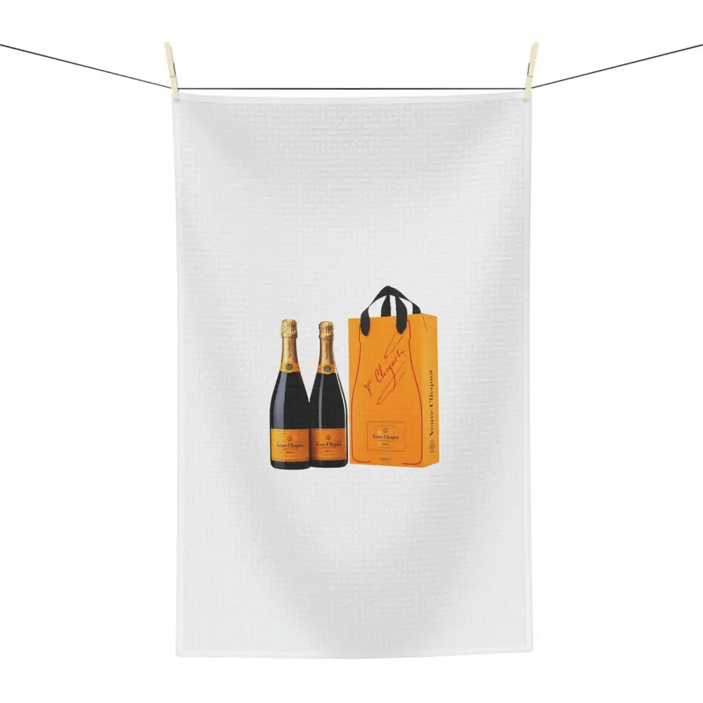 Pour Decisions Veuve Tea Towel - 16’’ × 25’’ - Home Decor