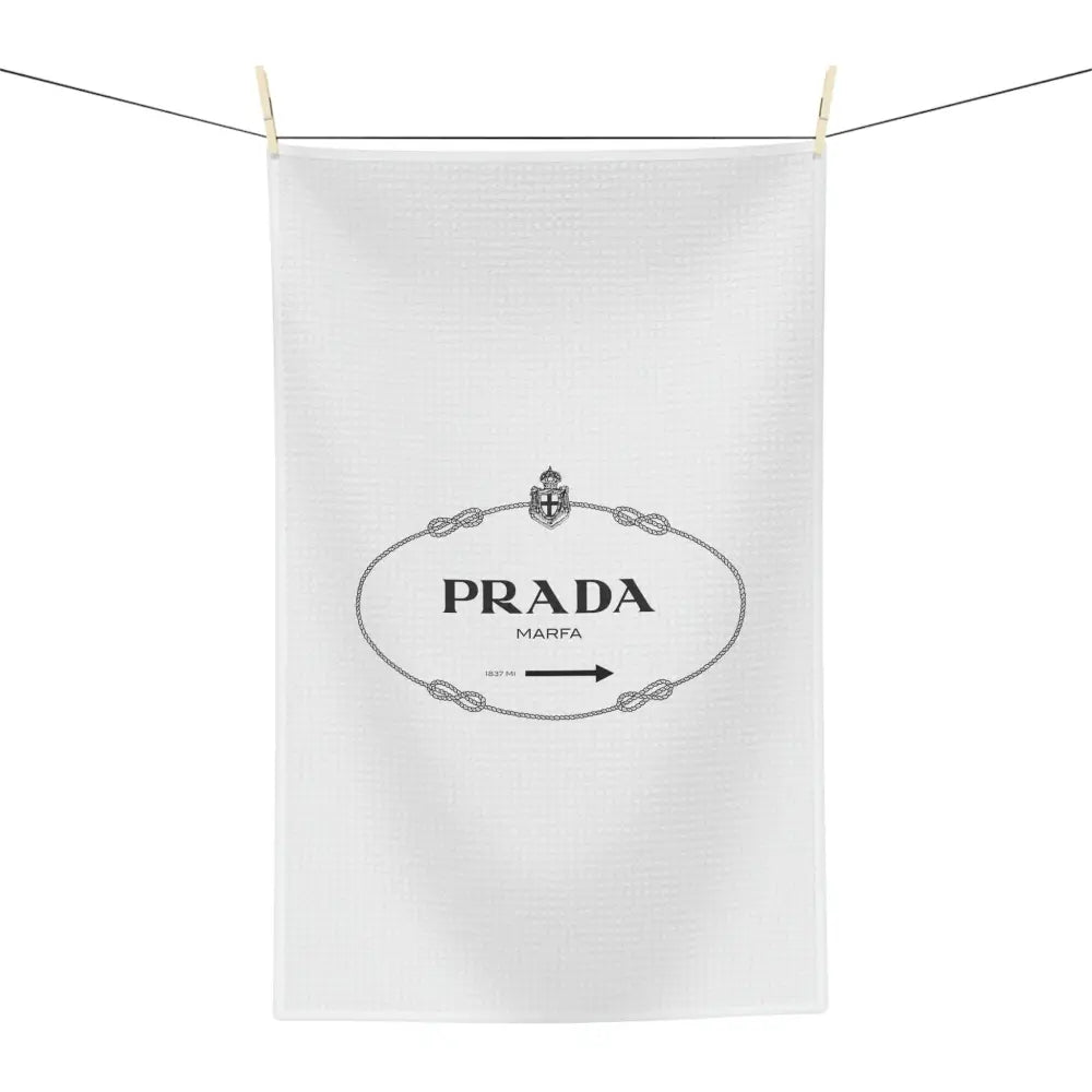 PRADA Marfa 2023 - Tea Towel - 16’’ × 25’’ - Home Decor
