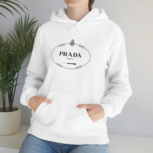 Prada Marfa Hoodie - White / S - Hoodie