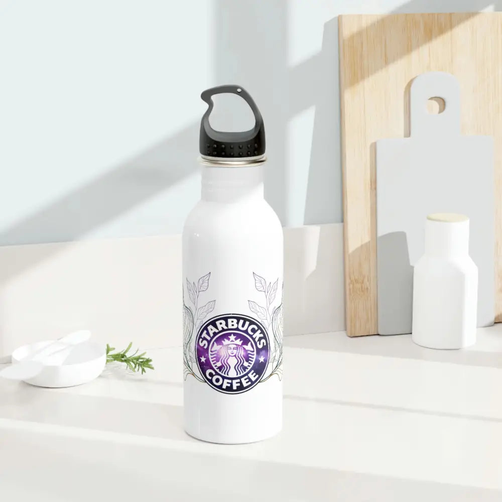 Starbucks Water Bottle Customized - 20oz / White - Mug
