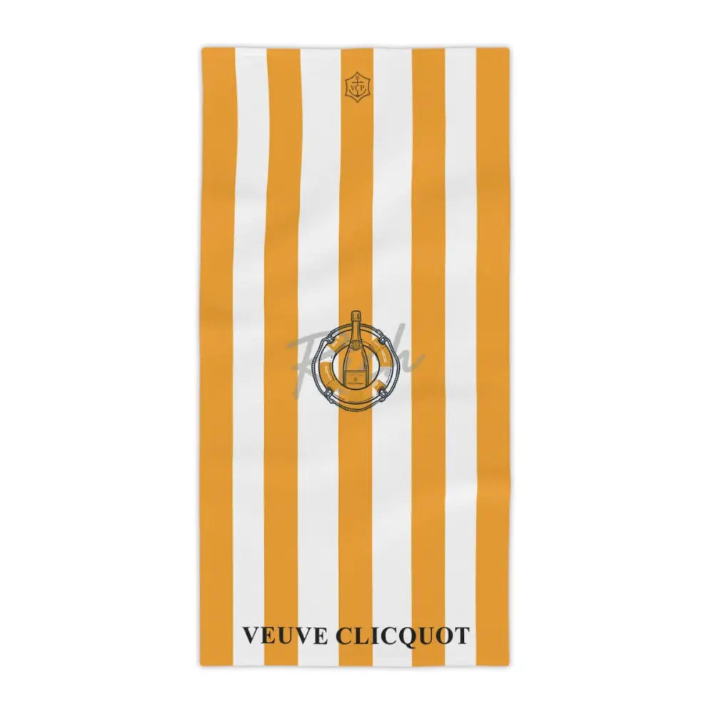 Veuve Clicquot Beach Towel Luxury Champagne-Inspired Quick-Dry Towel - Home Decor