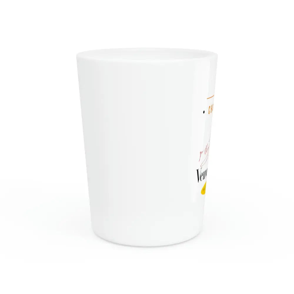 Veuve Clicquot Champagne - Shot Glass - 1.9oz / White - Mug