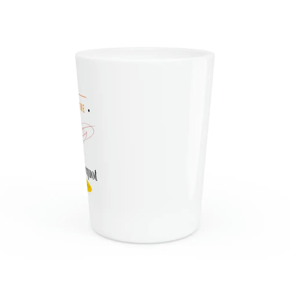 Veuve Clicquot Champagne - Shot Glass - 1.9oz / White - Mug