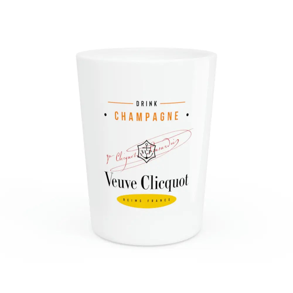 Veuve Clicquot Champagne - Shot Glass - 1.9oz / White - Mug
