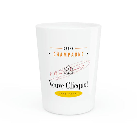 Veuve Clicquot Champagne - Shot Glass - 1.9oz / White - Mug