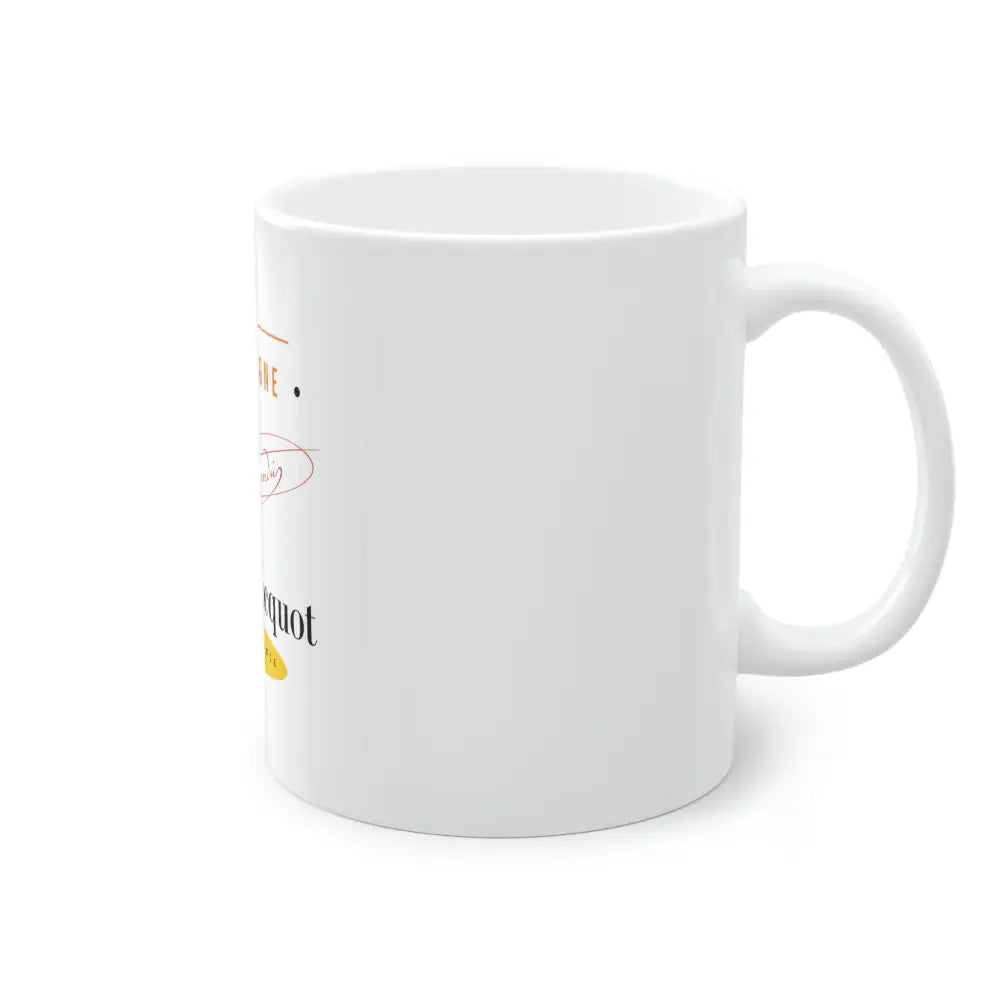 Veuve Clicquot Drink Champagne Mug - 11oz / White / Glossy - Mug