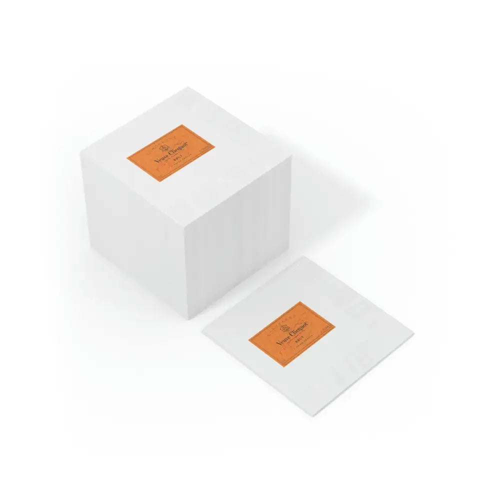 Veuve Clicquot Napkins High Quality Prints - 50pcs / 100pcs - Home Decor