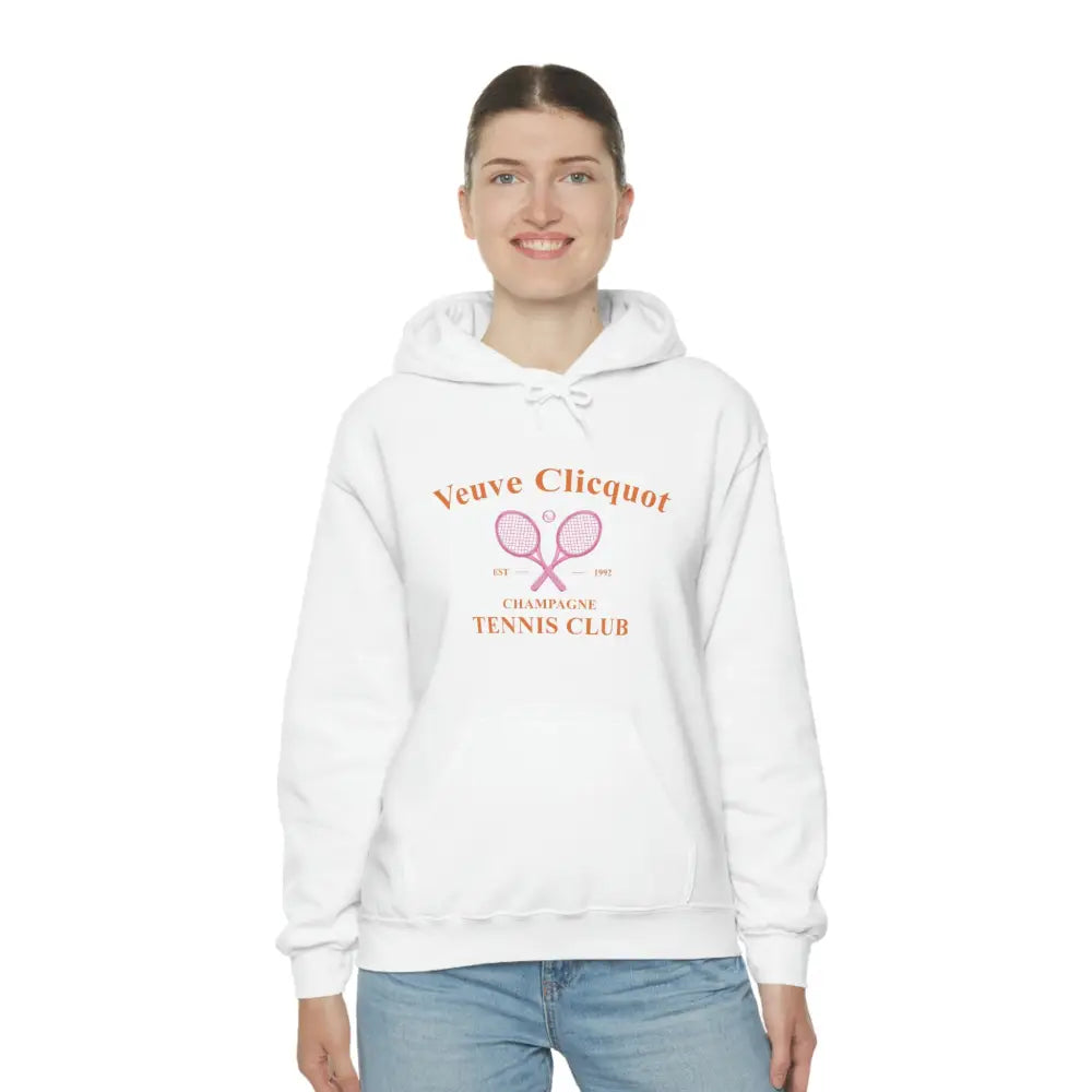 Veuve Clicquot Tennis Club - Unisex Heavy Blend Hooded Sweatshirt - Hoodie