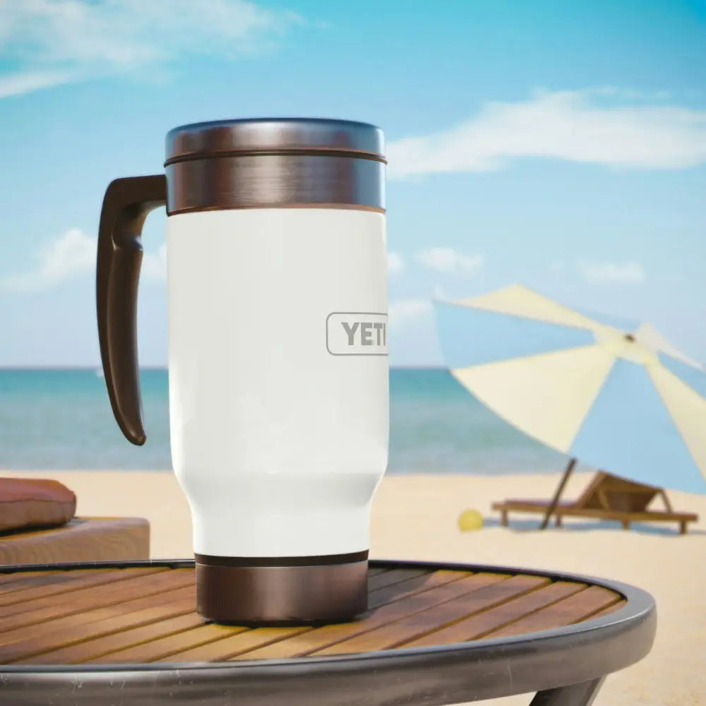 Yeti Travel Mug with Handle - 14oz - Mug