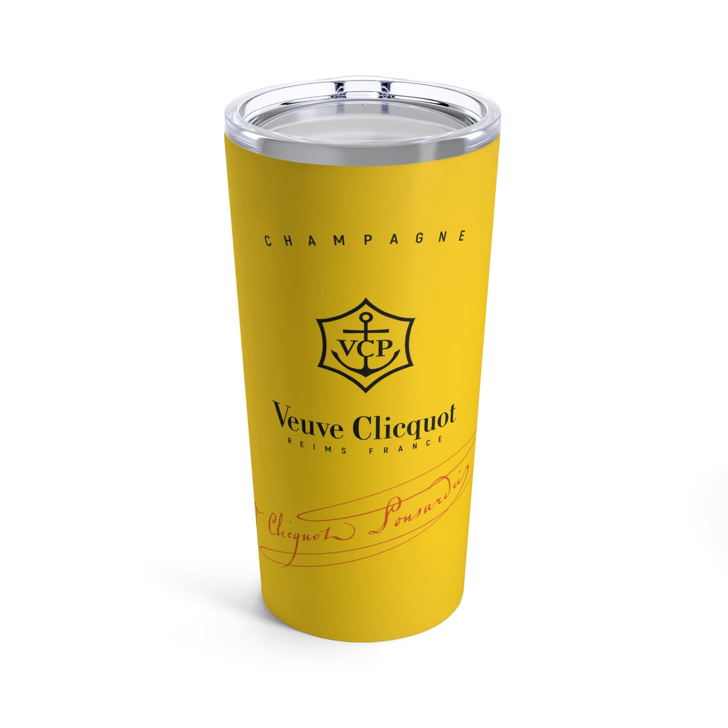 Veuve Clicquot Travel Mug | Insulated Stainless Steel Tumbler
