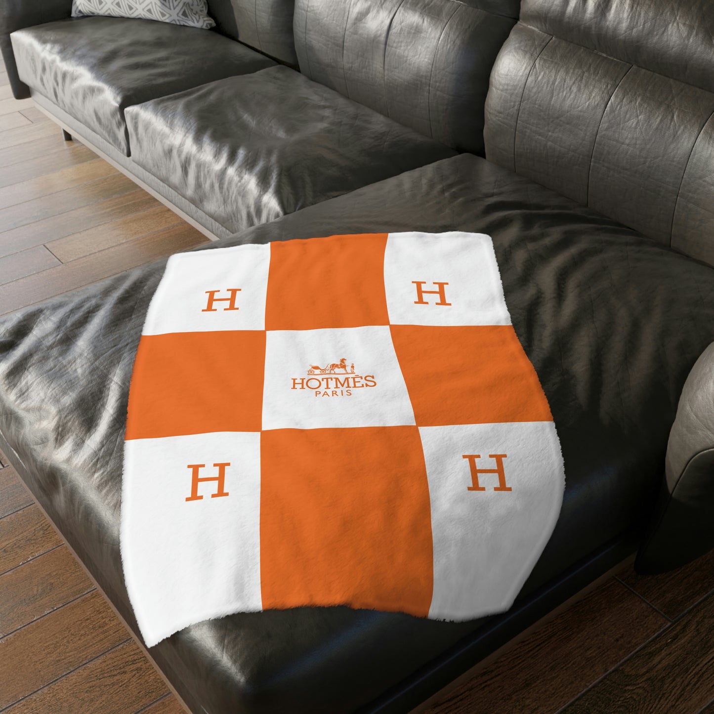 Hotmes Paris Minky Blanket (Two-sided print)