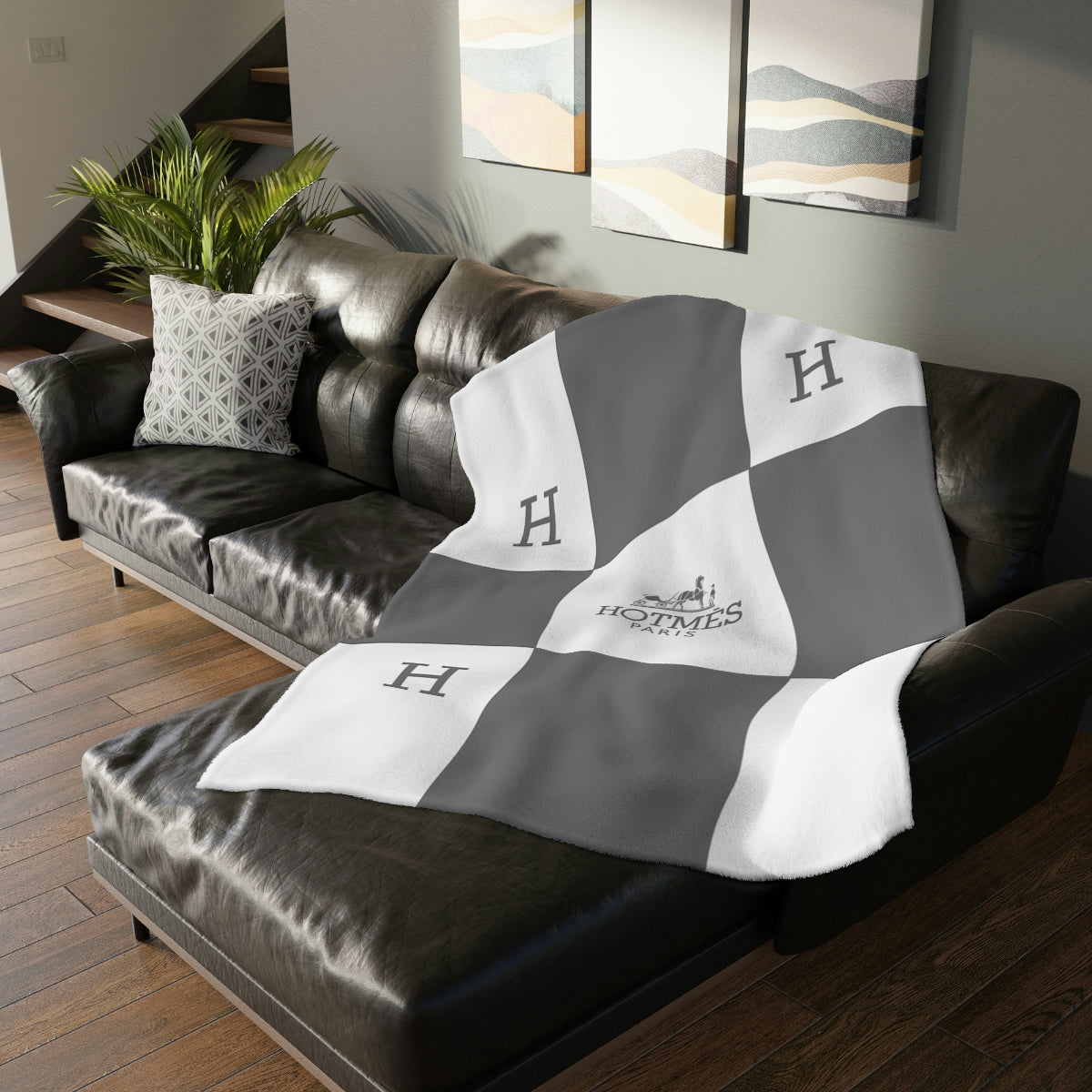 Hotmes Paris Minky Blanket (Two-sided print)