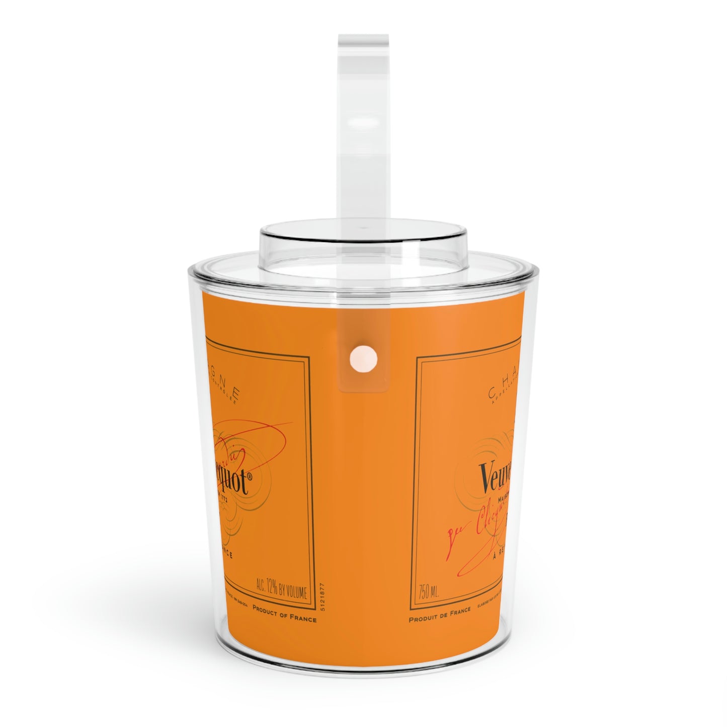 Veuve Clicquot Ice Bucket with Tongs