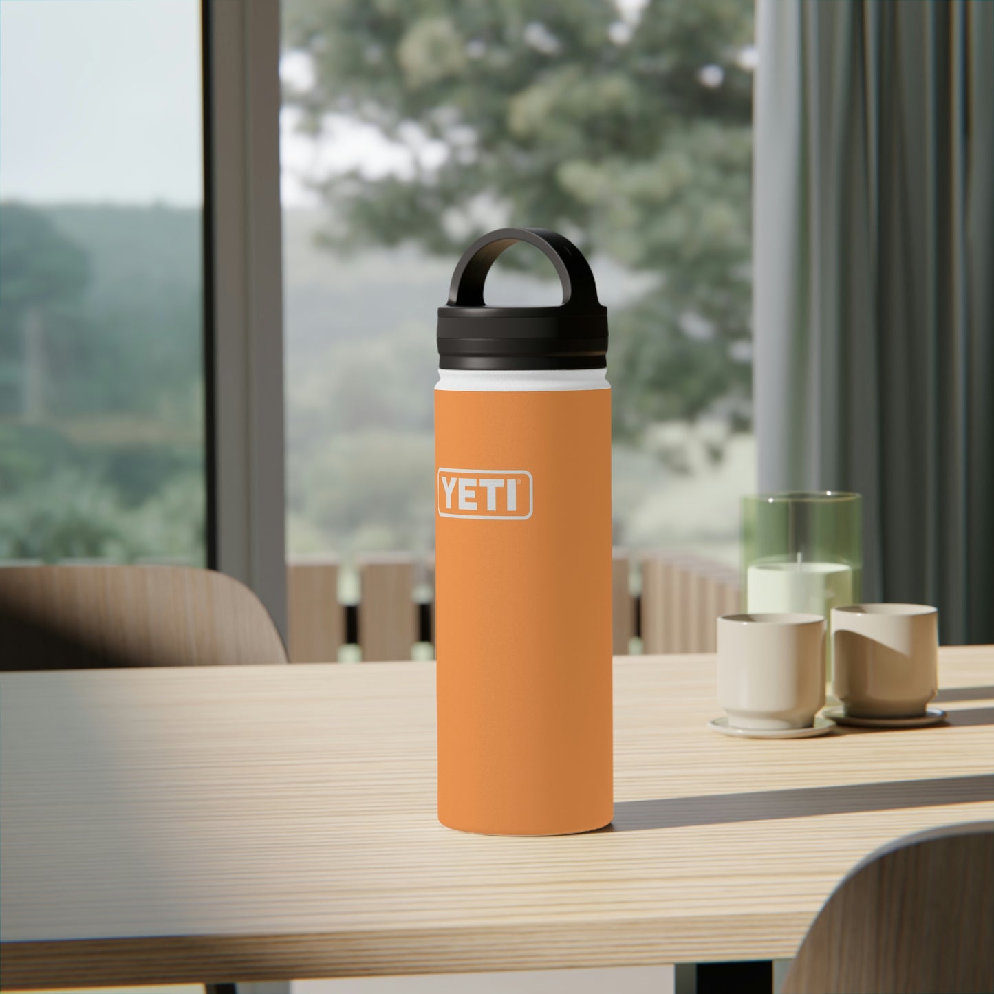 YETI Stainless Steel Water Bottle, Handle Lid
