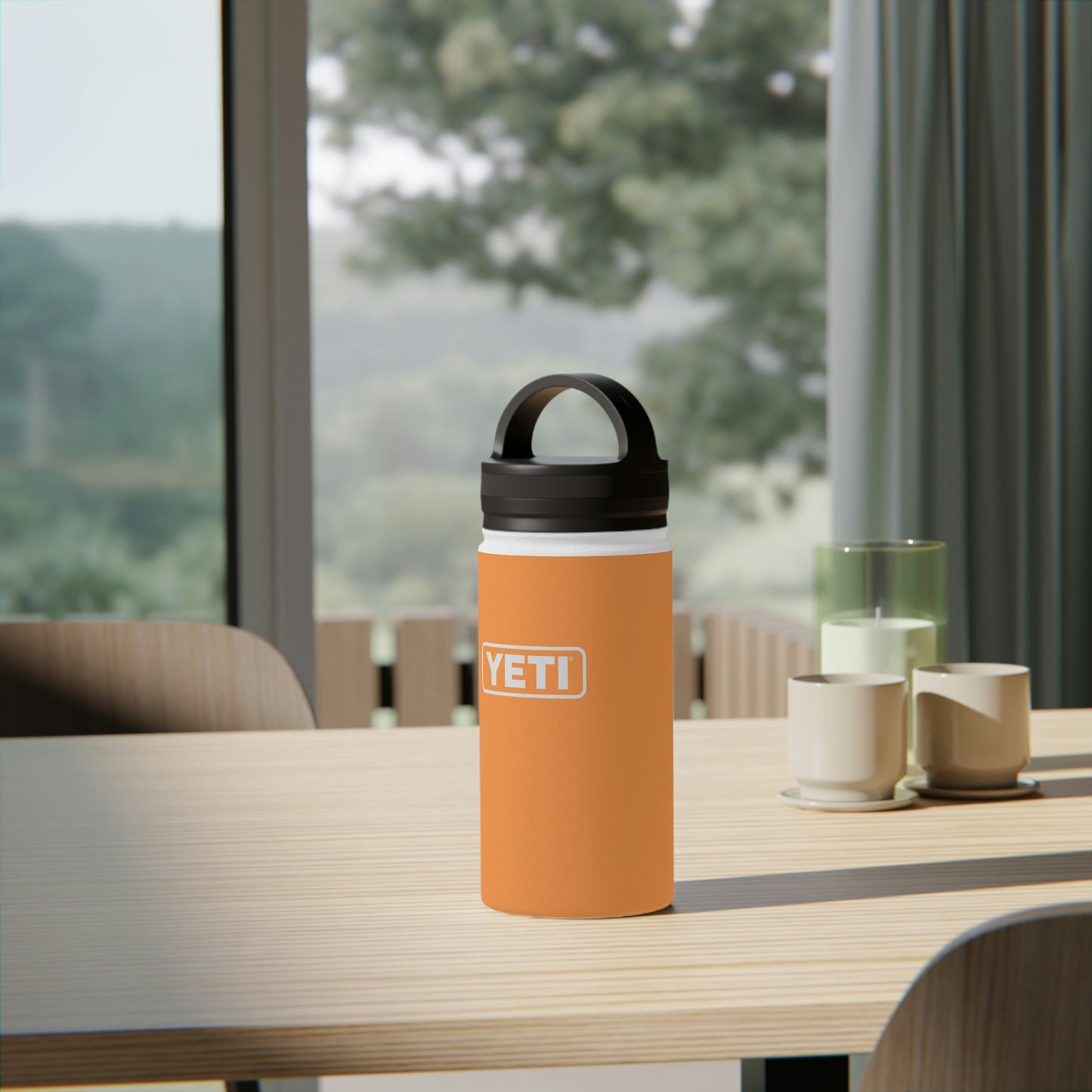 YETI Stainless Steel Water Bottle, Handle Lid