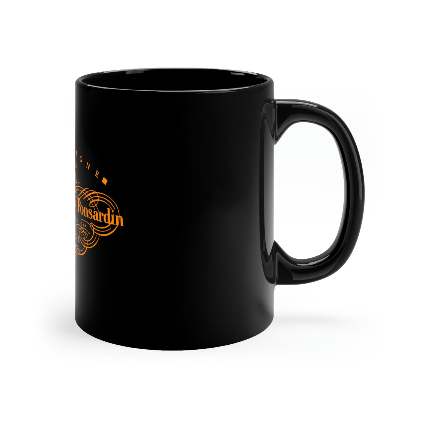 Veuve Clicquot Ponsardin Black Mug -  11oz