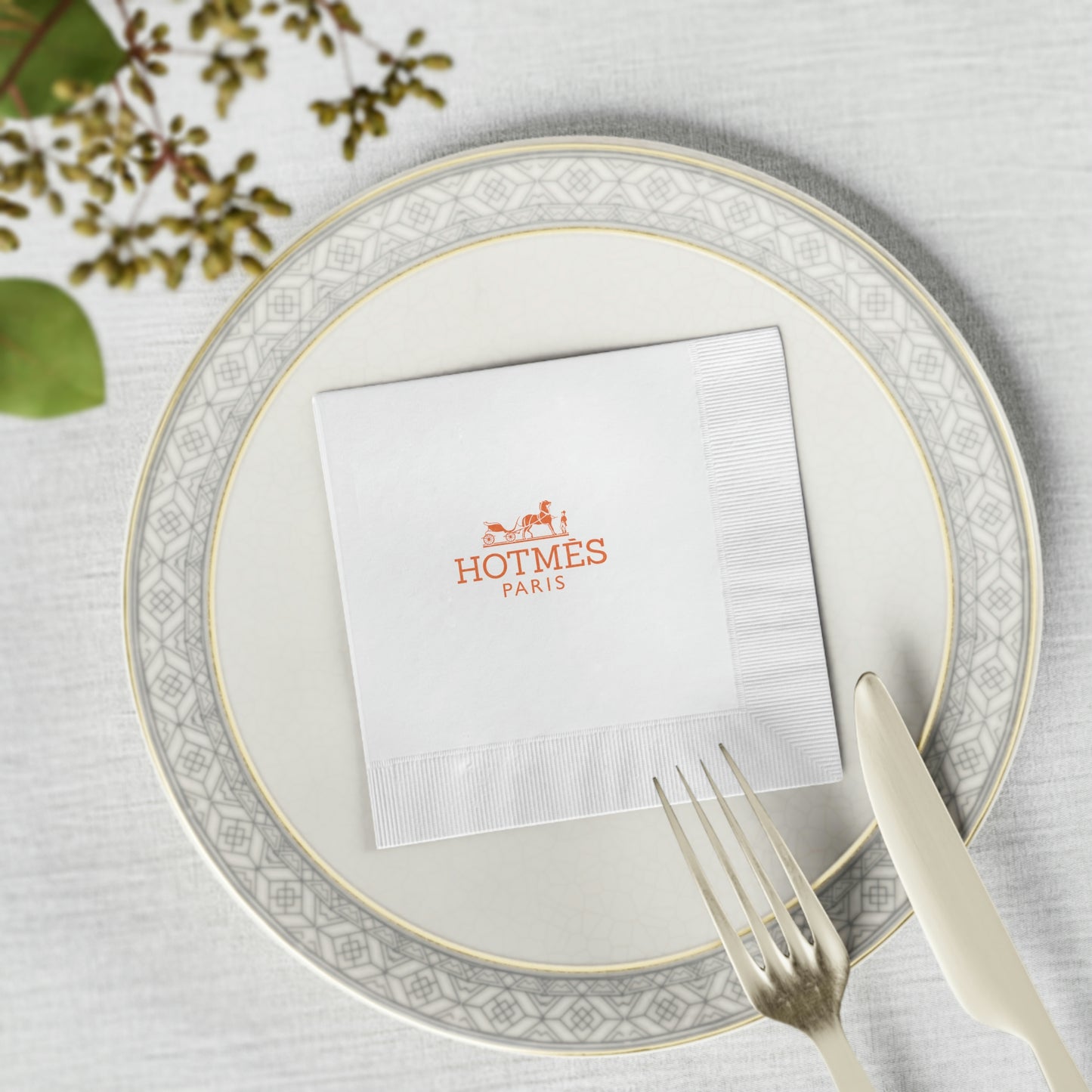 Hotmes Paris New Year Napkins - 50pcs / 100pcs